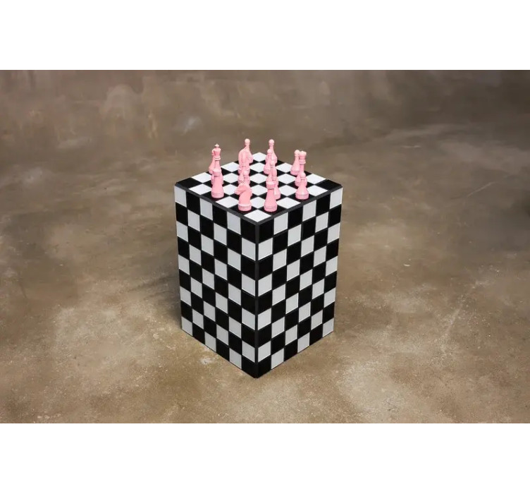 Кавовий столик Standart Chess Cube 45/35 см. Tile 5 см5